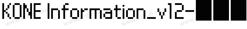 KONE Information_v12字体转换